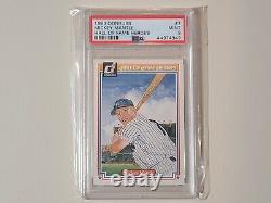 1983 Donruss Hall of Fame Heroes Mickey Mantle Baseball Card graded PSA 9 Mint