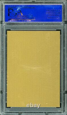 1983 HALL OF FAME METALLIC PLAQUE CARDS #NN JOE DiMAGGIO PSA 10 GEM MT Pop 5