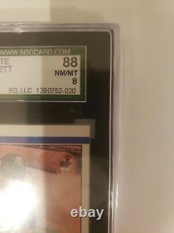 1984 Fleer Update Kirby Puckett Twins 88 SGC 8 NM-MT+ Rookie Card HALL OF FAME