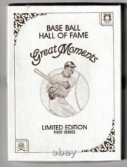 1984 Perez-Steele Baseball Hall of Fame Great Moments Limited Edition 1st Series