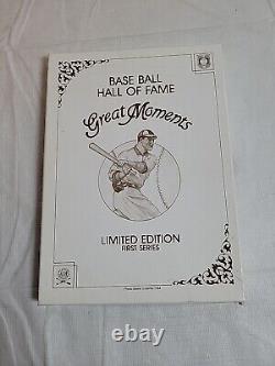 1984 Perez-Steele Baseball Hall of Fame Great Moments Limited Edition 1st Series