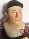 1989 Carole Wickham Porcelain Bust 0f Baseball Hall of Fame Ty Cobb