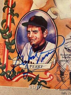 1991 Baseball Hall Of Fame Yearbook-Carew Jenkins Veeck Perry Lazzeri