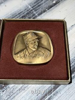 1991 Hank Greenberg Magnes Jewish Hall of Fame Museum Bronze Medal Detroit Tiger