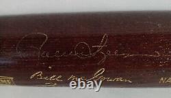 1992 Hall Of Fame Induction Baseball Bat Signed Rollie Fingers Hal Newhouser Bas