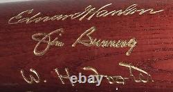 1996 Baseball Hall Of Fame Induction Bat #619/1,000 Bunning, Weaver, Hanlon