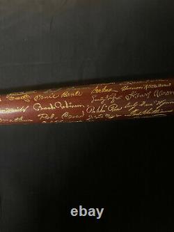 1996 Baseball Hall Of Fame Induction LS Bat Engraved LE SPECIAL BUNNING HOF