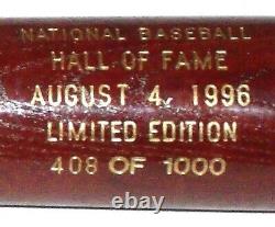 1996 Baseball Hall of Fame Induction Class Commemorative Bat