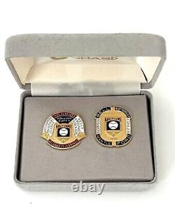 1996 Baseball Hall of Fame Retro Press Pins Incl 1974 Inductees Mickey Mantle