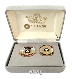 1996 Baseball Hall of Fame Retro Press Pins Incl 1974 Inductees Mickey Mantle