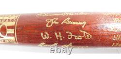1996 HOF Hall of Fame Induction Baseball Bat #134 of 1000 Jim Bunning