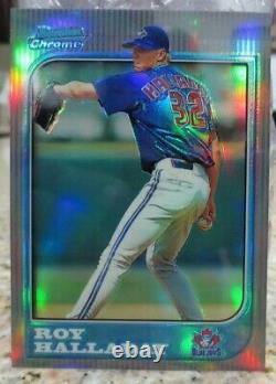 1997 BOWMAN CHROME REFRACTOR ROY HALLADAY ROOKIE CARD HALL of FAME RARE