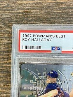 1997 Bowman's Best ROY HALLADAY #134 RC Rookie Card PSA 10 GEM MINT Hall Of Fame