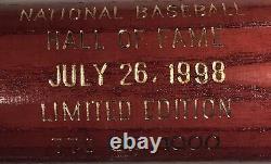 1998 Baseball Hall Of Fame Induction Bat #770/1,000 Doby, Sutton, MacPhail