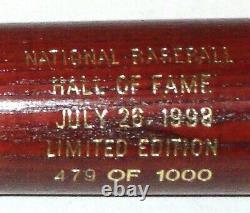 1998 Baseball Hall of Fame Induction Class Commemorative Bat