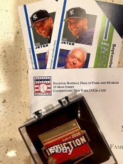 2 Baseball Hall of Fame 2021 Induction Ceremony Reserved Tickets! Jeter! Walker