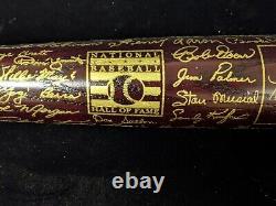 2000 Baseball Hall Of Fame Induction Bat Engraved LE SPECIAL Edition FISK, PEREZ