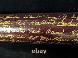 2000 Baseball Hall Of Fame Induction Bat Engraved LE SPECIAL Edition FISK, PEREZ