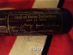 2000 Baseball Hall Of Fame Induction Bat Engraved LE SPECIAL Edition PEREZ-Spark