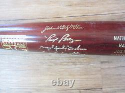 2000 Baseball Hall of Fame Brown Bat Carlton Fisk Tony Perez Sparky Anderson