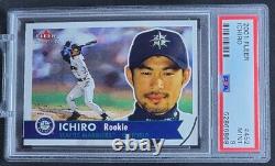 2001 Fleer Ichiro Suzuki Rookie Card #452 Rc Future Hof Hall Of Fame Psa 9 Mint