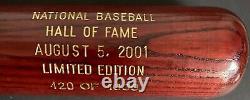 2001 Hall of Fame Induction Bat Puckett Winfield Ltd Ed 420/1000 MLB Baseball