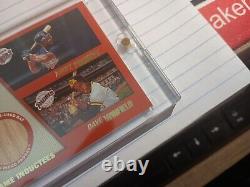 2001 Topps Traded Hall of Fame Bat Relic #HFR-PW PUCKETT WINFIELD! NICE