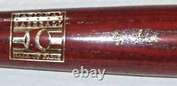 2002 Baseball Hall of Fame Induction Class Commemorative Bat A161