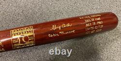 2003 Baseball Hall Of Fame HOF Induction Bat Engraved EDDIE MURRAY GARY CARTER
