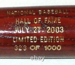 2003 Baseball Hall of Fame Induction Class Commemorative Bat