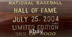 2004 Baseball Hall Of Fame Induction Bat #369/1000 Paul Molitor Dennis Eckersley