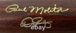 2004 Baseball Hall Of Fame Induction Bat #369/1000 Paul Molitor Dennis Eckersley