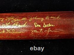 2005 Baseball Hall Of Fame Induction Bat Engraved LE SPECIAL VIP BOGGS SANDBERG