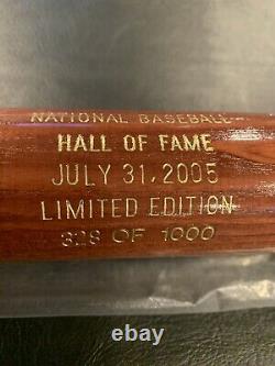 2005 HOF Hall of Fame Induction Baseball Bat #328/1000 Boggs, Sandberg