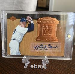 2005 UD BASEBALL HALL OF FAME WHITEY FORD AUTO SP 1/25 1/1 First Yankees SP GOAT