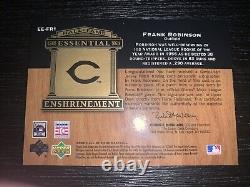 2005 Upper Deck Hall Of Fame Frank Robinson Enshrinement Auto Patch /5
