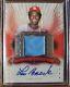 2005 Upper Deck Lou Brock Relic Auto /15 Hall of Fame Baseball Hall Worthy