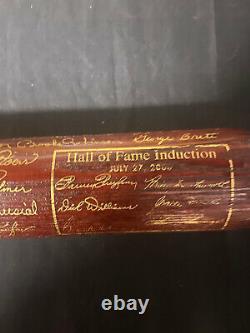 2008 Baseball Hall Of Fame Induction LS Bat Engraved LE SPECIAL GOSSAGE HOF