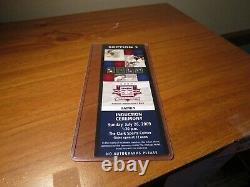 2009 Baseball Hall of Fame Induction Family Ticket Rickey Henderson Jim Rice