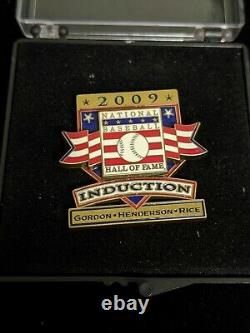 2009 Baseball Hall of Fame Press Pin #1346 3100 Limited Baseball MLB HENDERSON