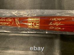 2011 HOF Hall of Fame Induction Baseball Bat #275/1000 Alomar, Blyleven, Gillick