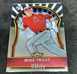 2011 Topps Finest Mike Trout RC #94 MIKE TROUT ROOKIE 1ST BALLOT HALL OF FAME