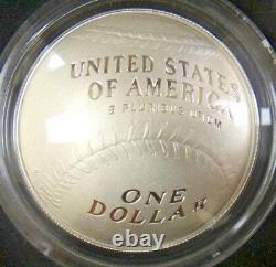 2014 Baseball Hall of Fame Commemorative Silver Dollar and Half Dollar