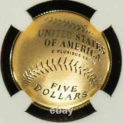 2014 Baseball Hall of Fame Gold, Silver & Clad ALL 6 Coin Set NGC PF70/MS70