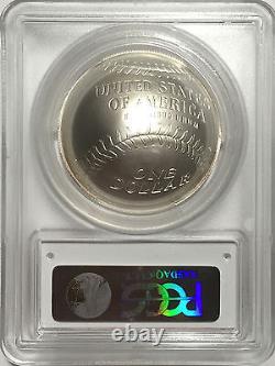 2014 FIRST PITCH BALTIMORE FS $1 Baseball Hall of Fame PCGS MS70 Silver Coin