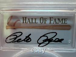 2014 P Baseball Hall Of Fame $1 Coin Pcgs Ms-70 Hand Signed By Pete Rose