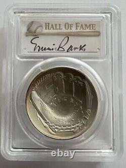 2014-P Baseball Hall Of Fame Ernie Banks MS70 Pop 70