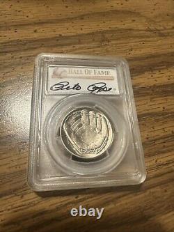 2014-P US 1 dollar PCGS PR70DCAM Pete Rose Baseball Hall of Fame