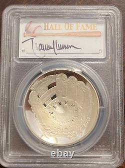 2014 Silver One Dollar PCGS PR70 Baseball Hall of Fame Randy Johnson HAND SIGNED