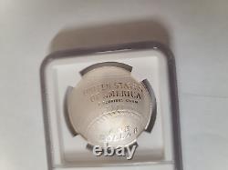 2014 USA $1 Baseball Hall of Fame Cal Ripken Jr. One Dollar Silver Coin NGC MS70